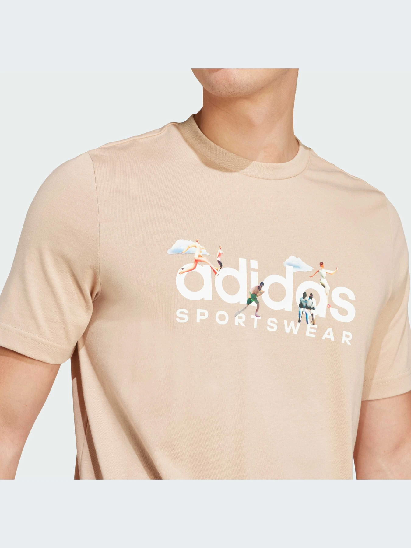 Футболки и поло Adidas Graphics модель IM8316-KZ Футболки и поло Adidas Graphics модель IM8316-KZ Фото