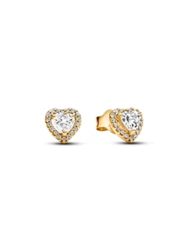 Серьги-гвоздики PANDORA Moments модель 268427C01 Фото
