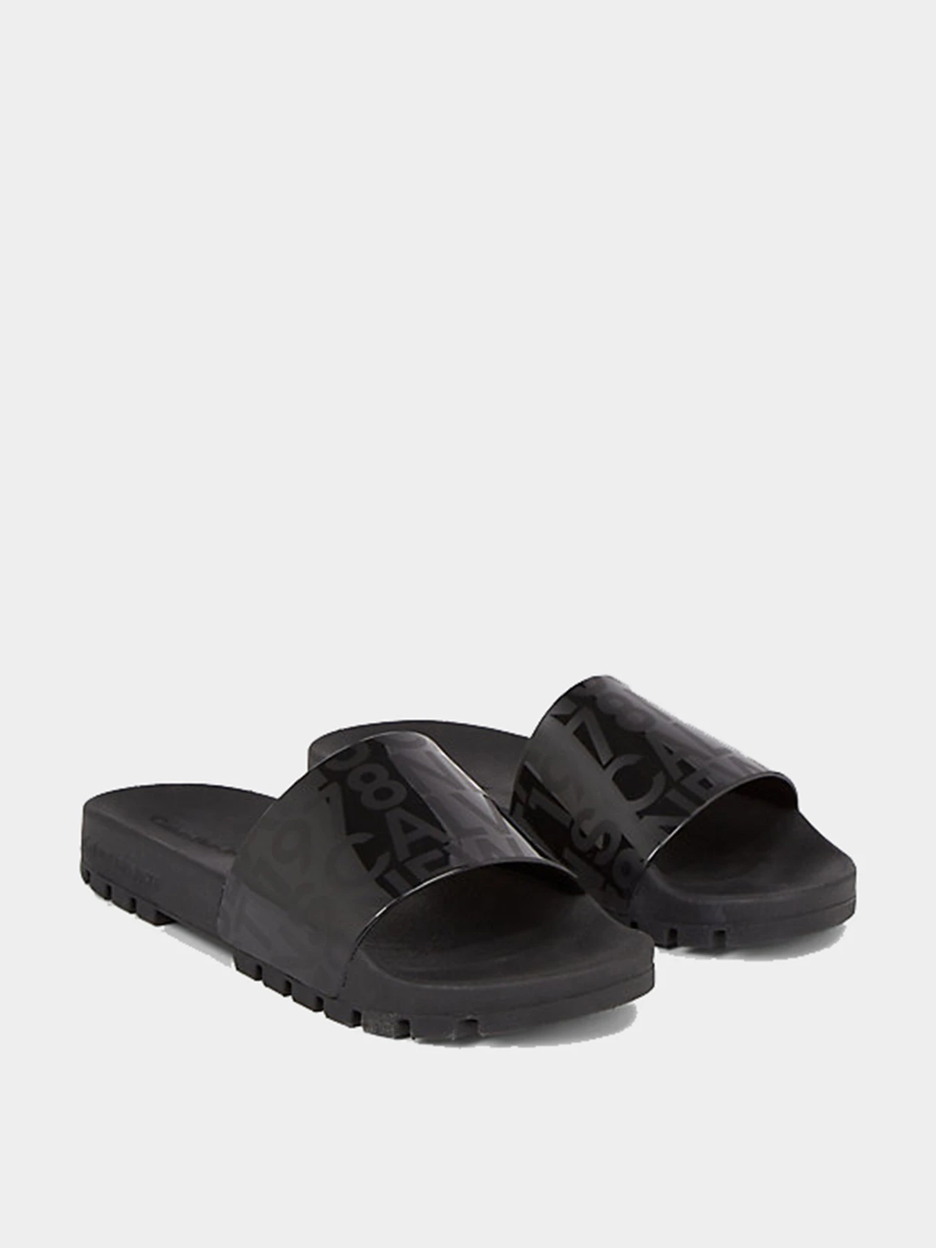 Шлёпанцы Calvin Klein модель YW0YW01448-0GT Шлёпанцы Calvin Klein модель YW0YW01448-0GT Фото