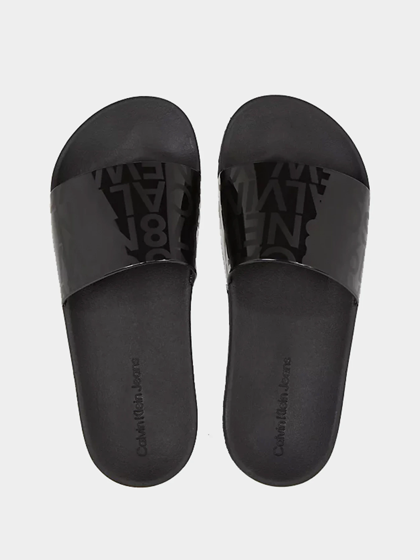 Шлёпанцы Calvin Klein модель YW0YW01448-0GT Шлёпанцы Calvin Klein модель YW0YW01448-0GT Фото