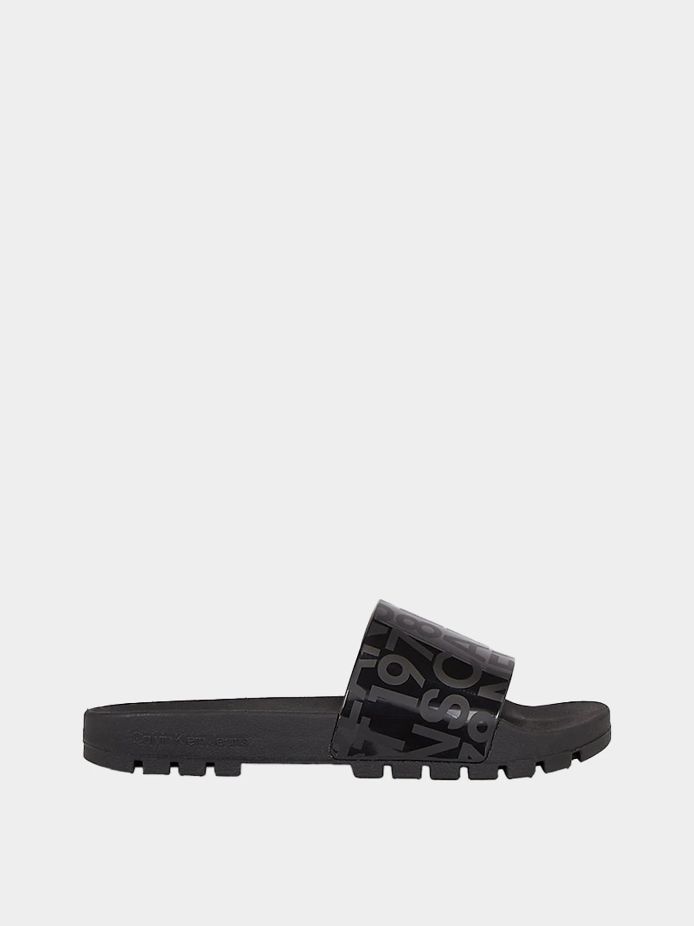 Шлёпанцы Calvin Klein модель YW0YW01448-0GT Шлёпанцы Calvin Klein модель YW0YW01448-0GT Фото