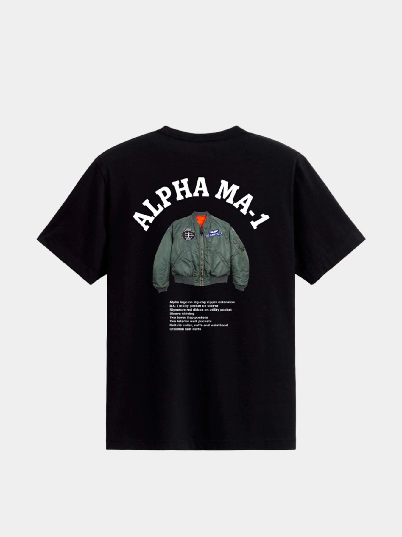 Футболки и поло Alpha Industries модель UTA54003PK_001 Фото