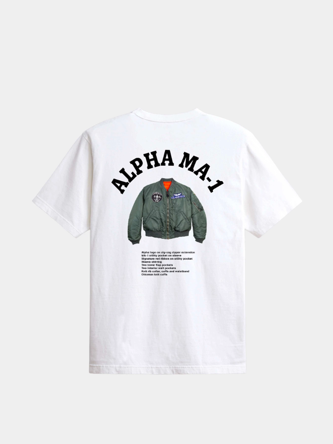 Футболки и поло Alpha Industries модель UTA54003PK_100 Фото