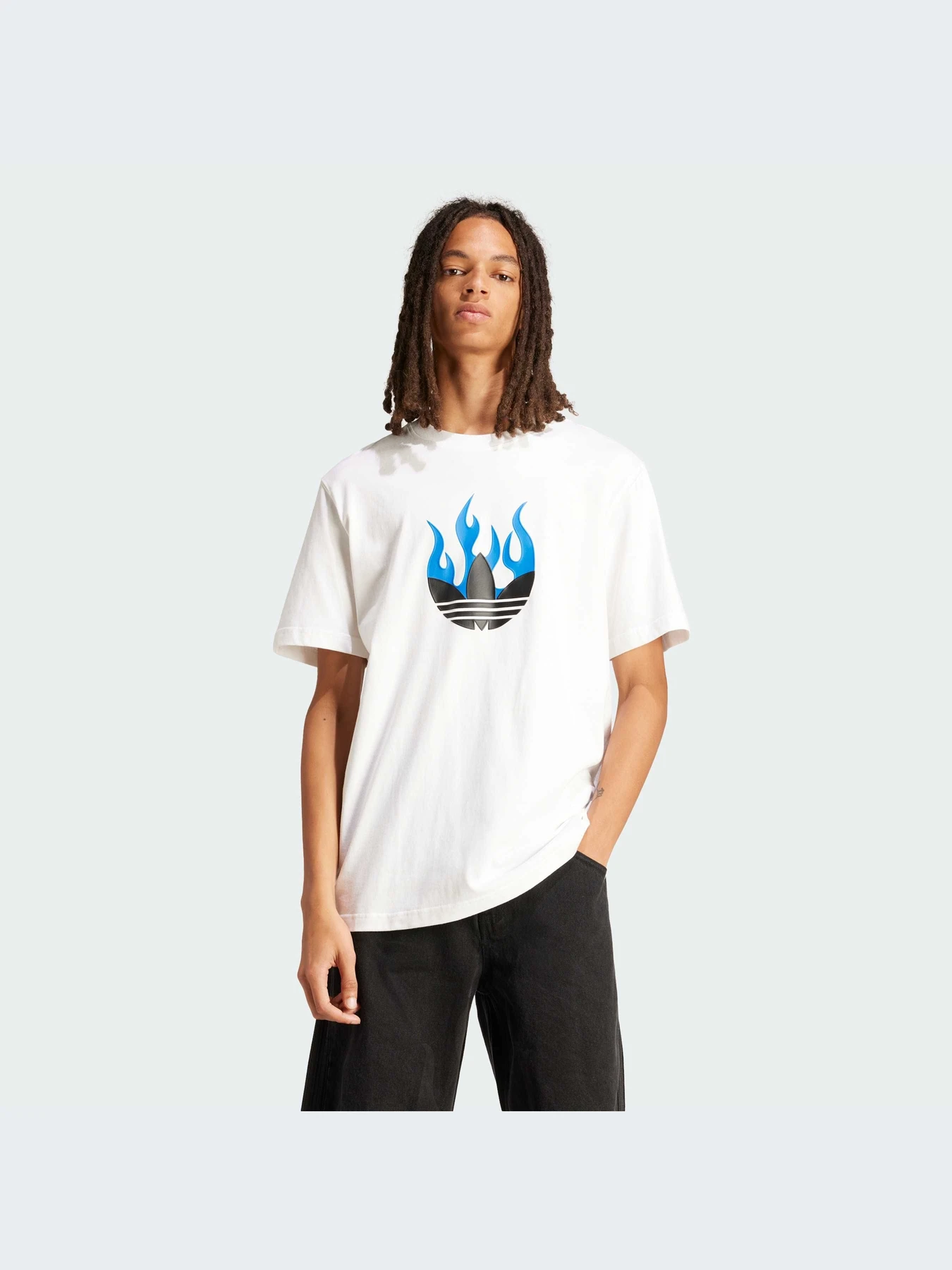 Футболки и поло Adidas Graphics модель IS2944-KZ Футболки и поло Adidas Graphics модель IS2944-KZ Фото