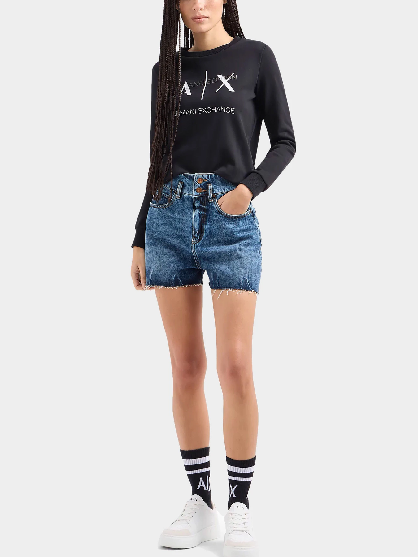 Худи и свитшоты Armani Exchange модель 3DYM92-YJFDZ-1200 Худи и свитшоты Armani Exchange модель 3DYM92-YJFDZ-1200 Фото