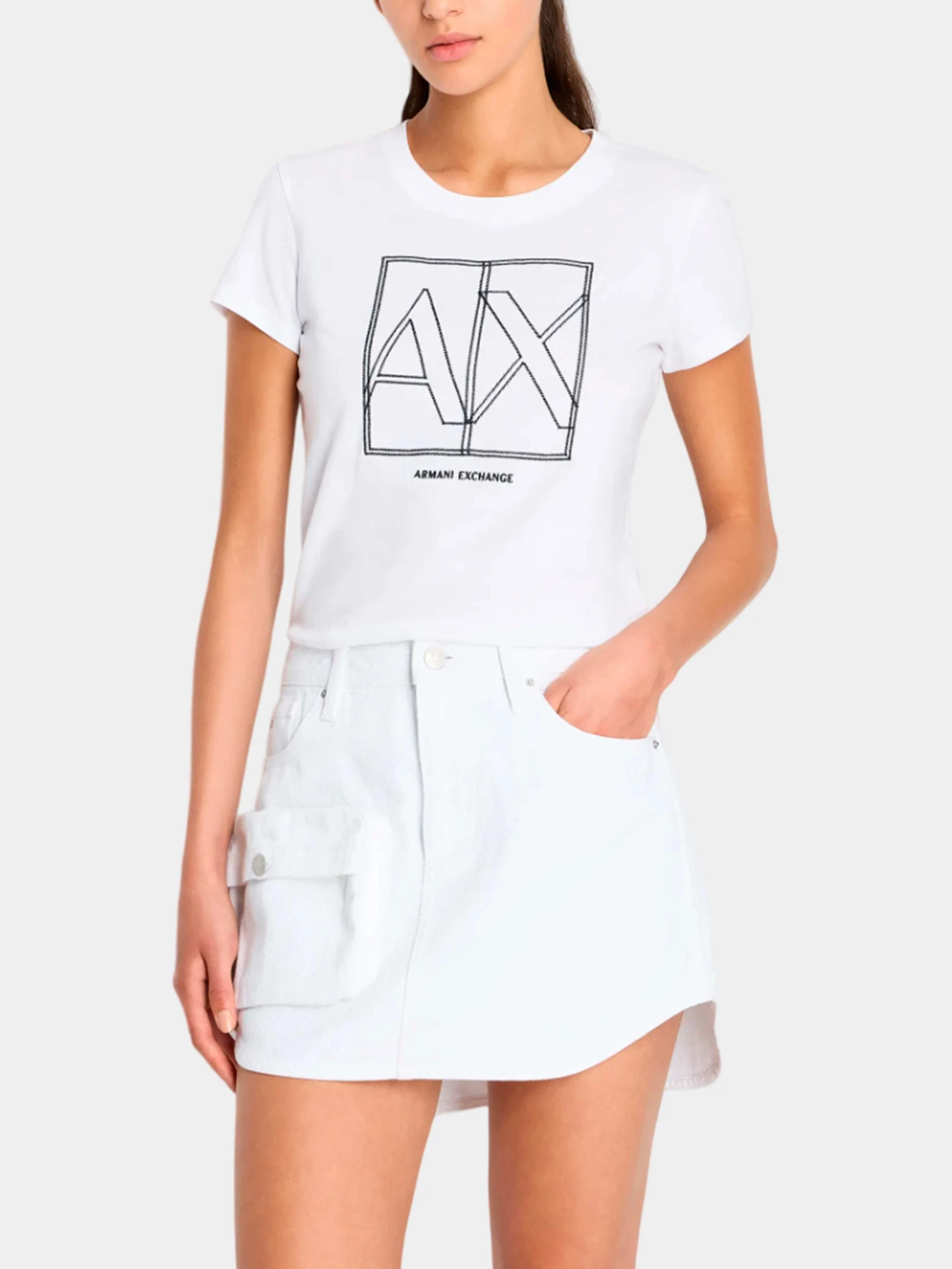 Юбки Armani Exchange модель 3DYN49-Y15MZ-0104 Юбки Armani Exchange модель 3DYN49-Y15MZ-0104 Фото