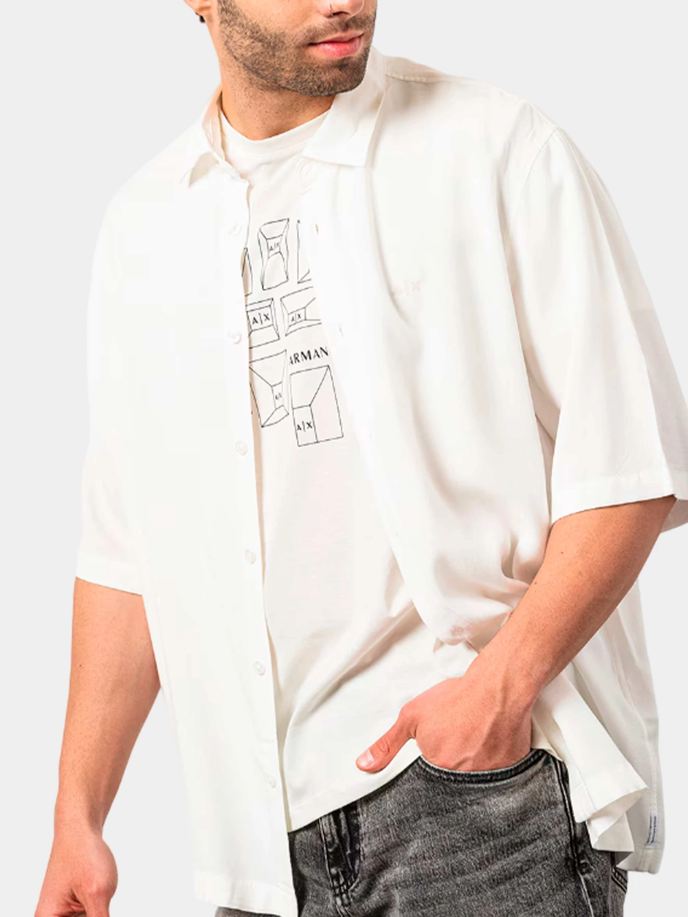 Рубашки Armani Exchange модель 3DZC01-ZN3UZ-1100 Рубашки Armani Exchange модель 3DZC01-ZN3UZ-1100 Фото
