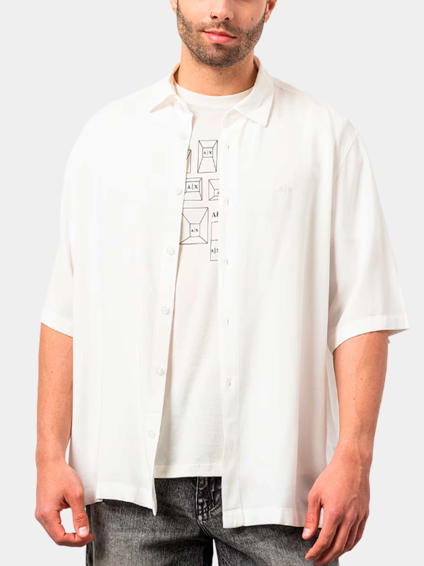 Рубашки Armani Exchange модель 3DZC01-ZN3UZ-1100 Рубашки Armani Exchange модель 3DZC01-ZN3UZ-1100 Фото
