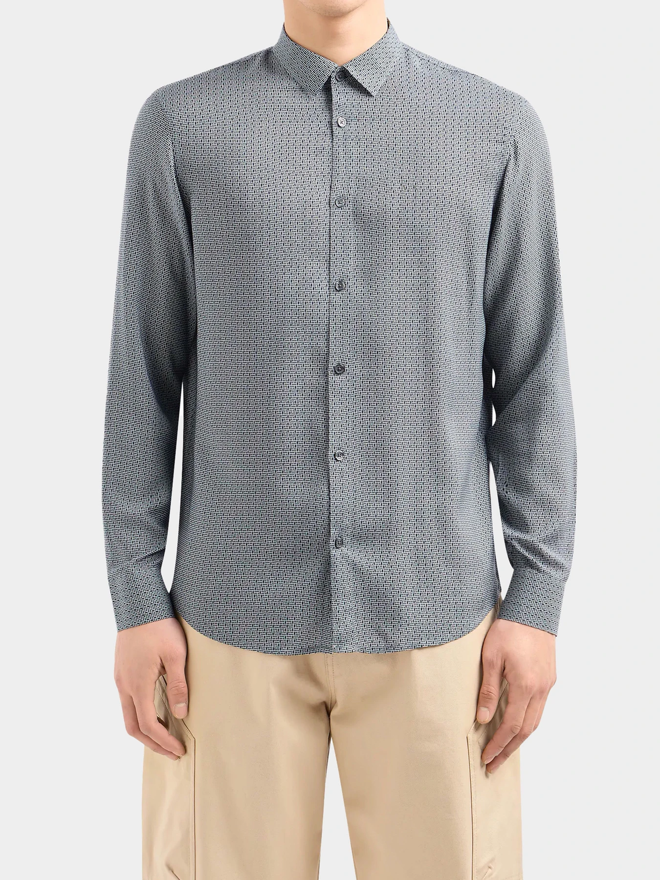 Рубашки Armani Exchange модель 3DZC48-ZNRNZ-7801 Рубашки Armani Exchange модель 3DZC48-ZNRNZ-7801 Фото