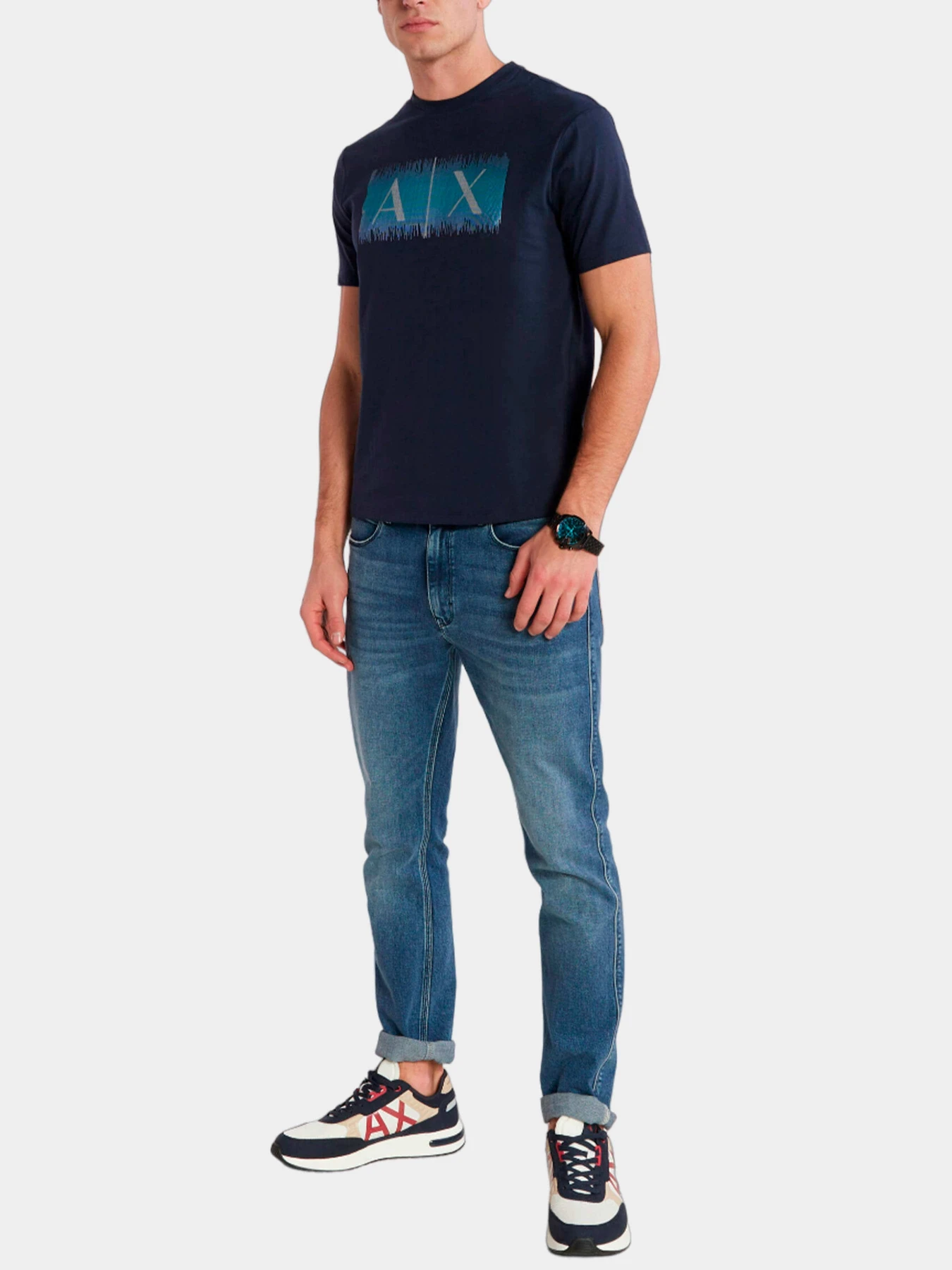 Футболки и поло Armani Exchange модель 3DZTJG-ZJBYZ-15BA Фото