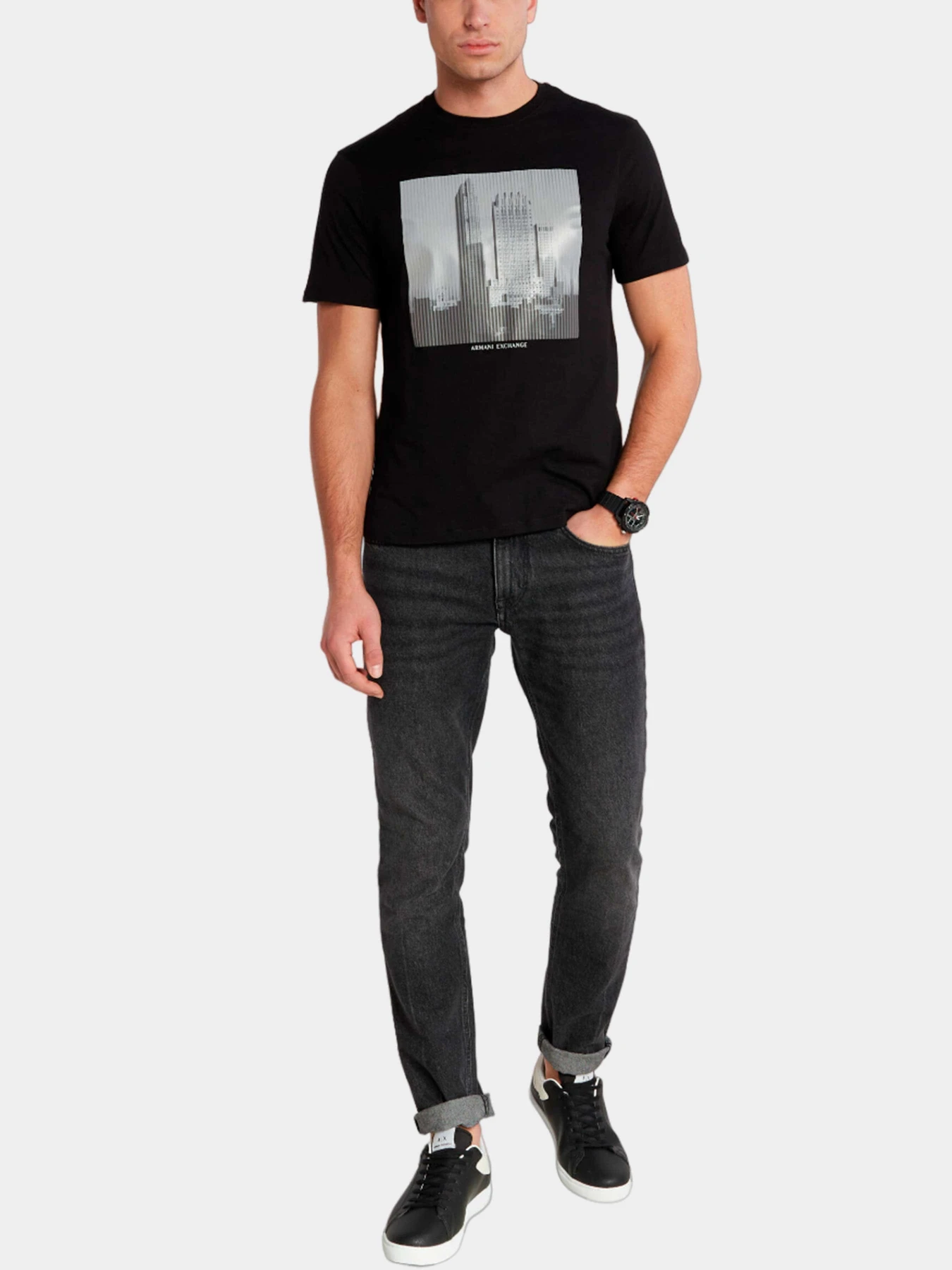 Футболки и поло Armani Exchange модель 3DZTHU-ZJH4Z-1200 Фото