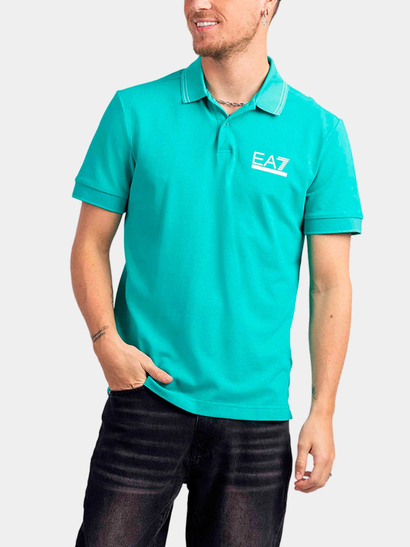 Футболки и поло EA7 модель 3DPF25-PJ04Z-1815 Футболки и поло EA7 модель 3DPF25-PJ04Z-1815 Фото