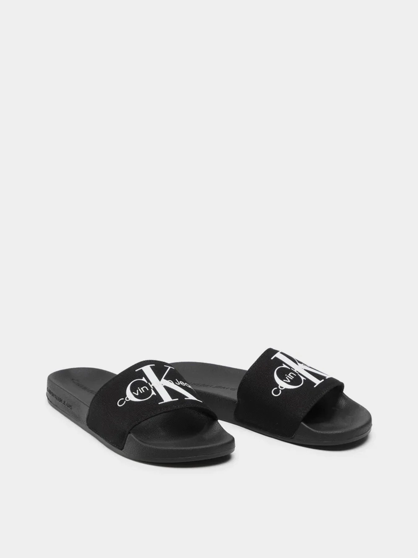Шлёпанцы Calvin Klein модель YW0YW00103-BDS Шлёпанцы Calvin Klein модель YW0YW00103-BDS Фото