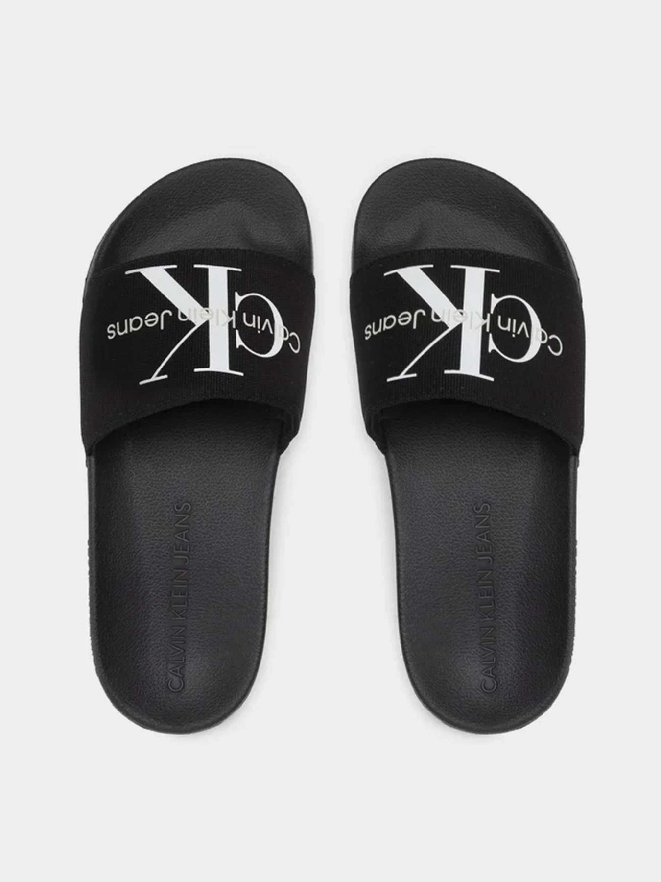 Шлёпанцы Calvin Klein модель YW0YW00103-BDS Шлёпанцы Calvin Klein модель YW0YW00103-BDS Фото