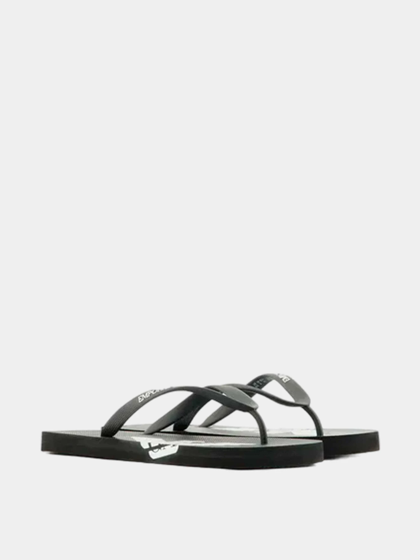 Шлёпанцы Emporio Armani модель XVQS08-XN746-A120 Фото