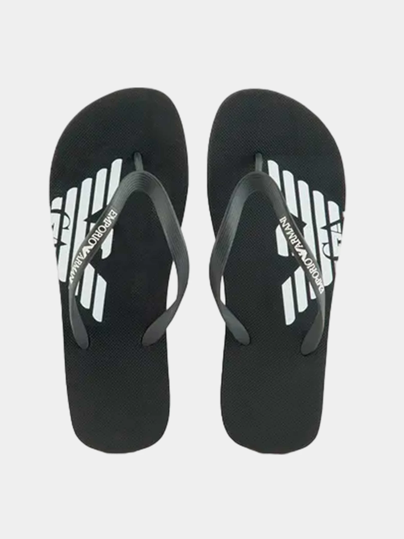 Шлёпанцы Emporio Armani модель XVQS08-XN746-A120 Фото