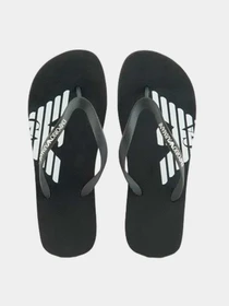 Шлёпанцы Emporio Armani модель XVQS08-XN746-A120 Фото