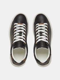 Кеды GUESS модель FL8VIB-LEA12-BLKBR Фото