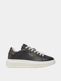 Кеды GUESS модель FL8VIB-LEA12-BLKBR Фото