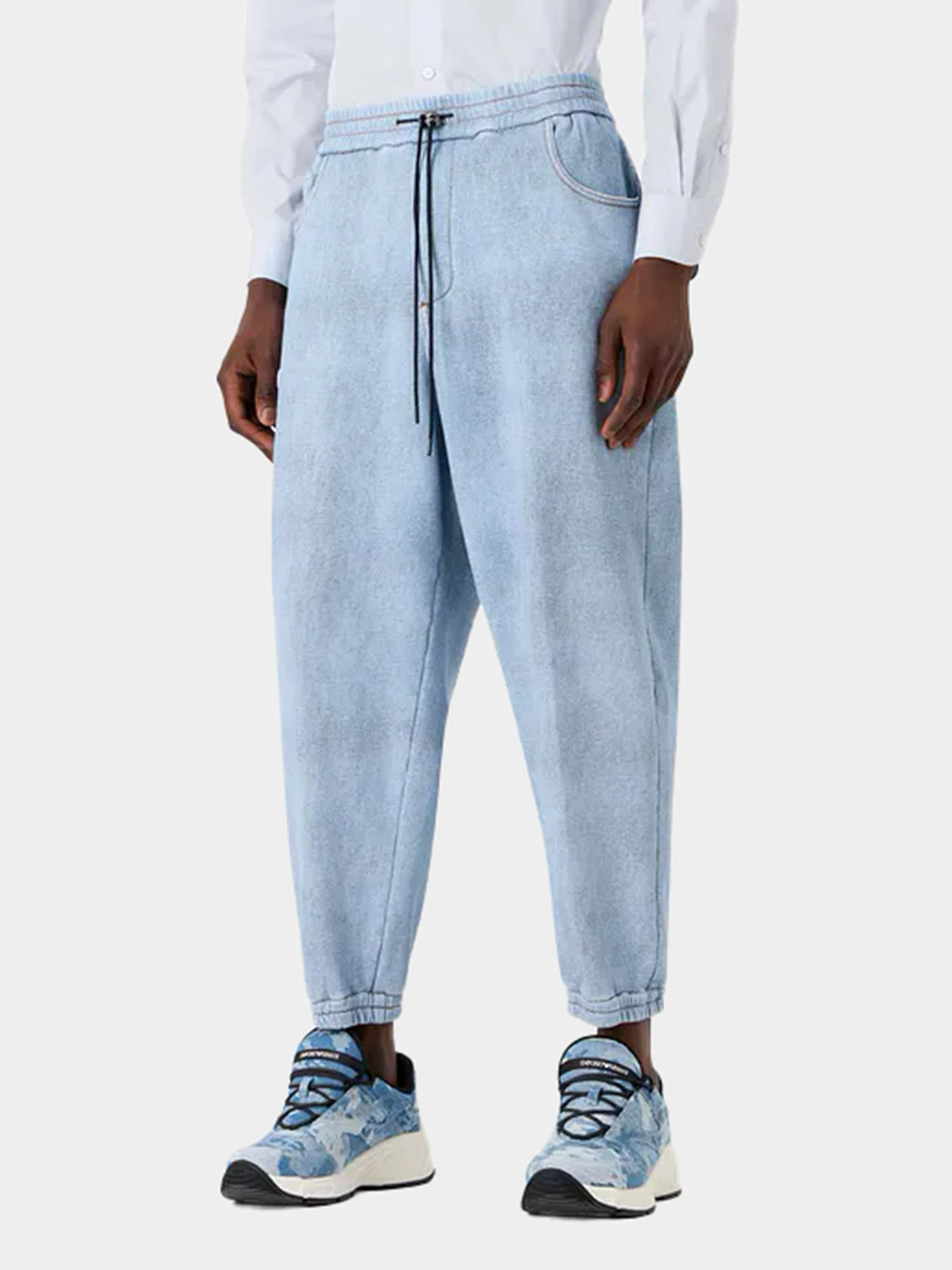 Брюки Emporio Armani модель 3D1PM1-1JWPZ-F917 Брюки Emporio Armani модель 3D1PM1-1JWPZ-F917 Фото