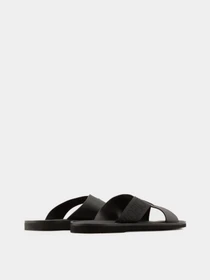 Шлёпанцы Emporio Armani модель X4P124-XN787-K001 Фото