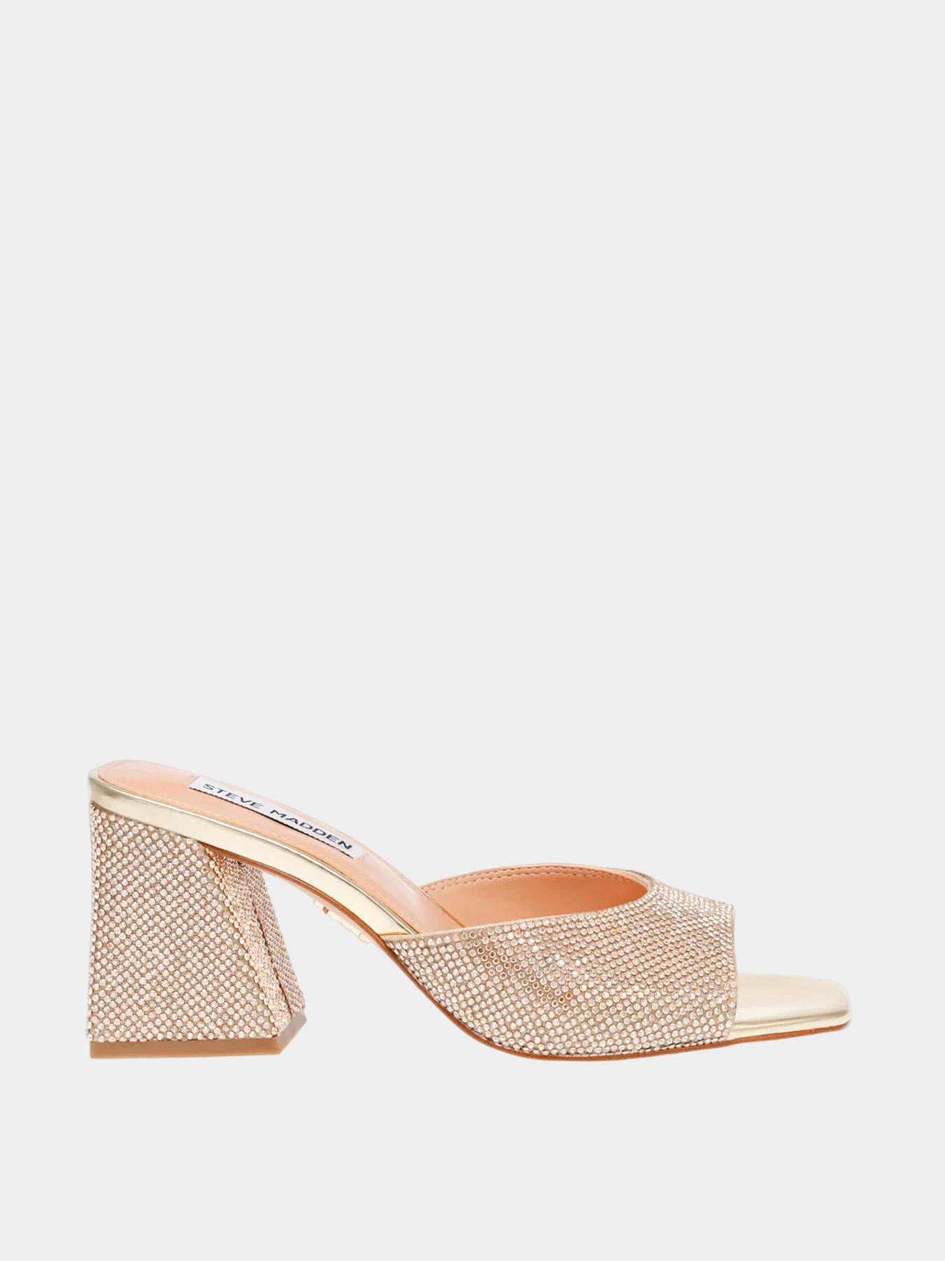 Шлёпанцы Steve Madden модель SM11002850 GOLD Шлёпанцы Steve Madden модель SM11002850 GOLD Фото