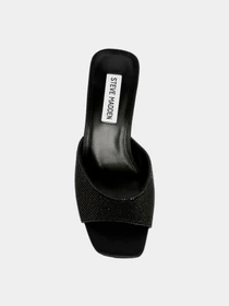Шлёпанцы Steve Madden модель SM11002850 BLACK CRYSTAL Фото