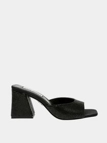 Шлёпанцы Steve Madden модель SM11002850 BLACK CRYSTAL Фото