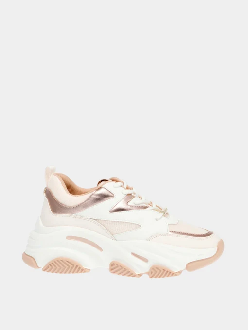 Кроссовки Steve Madden модель SM19000096 CREAM ROSE GLD Фото