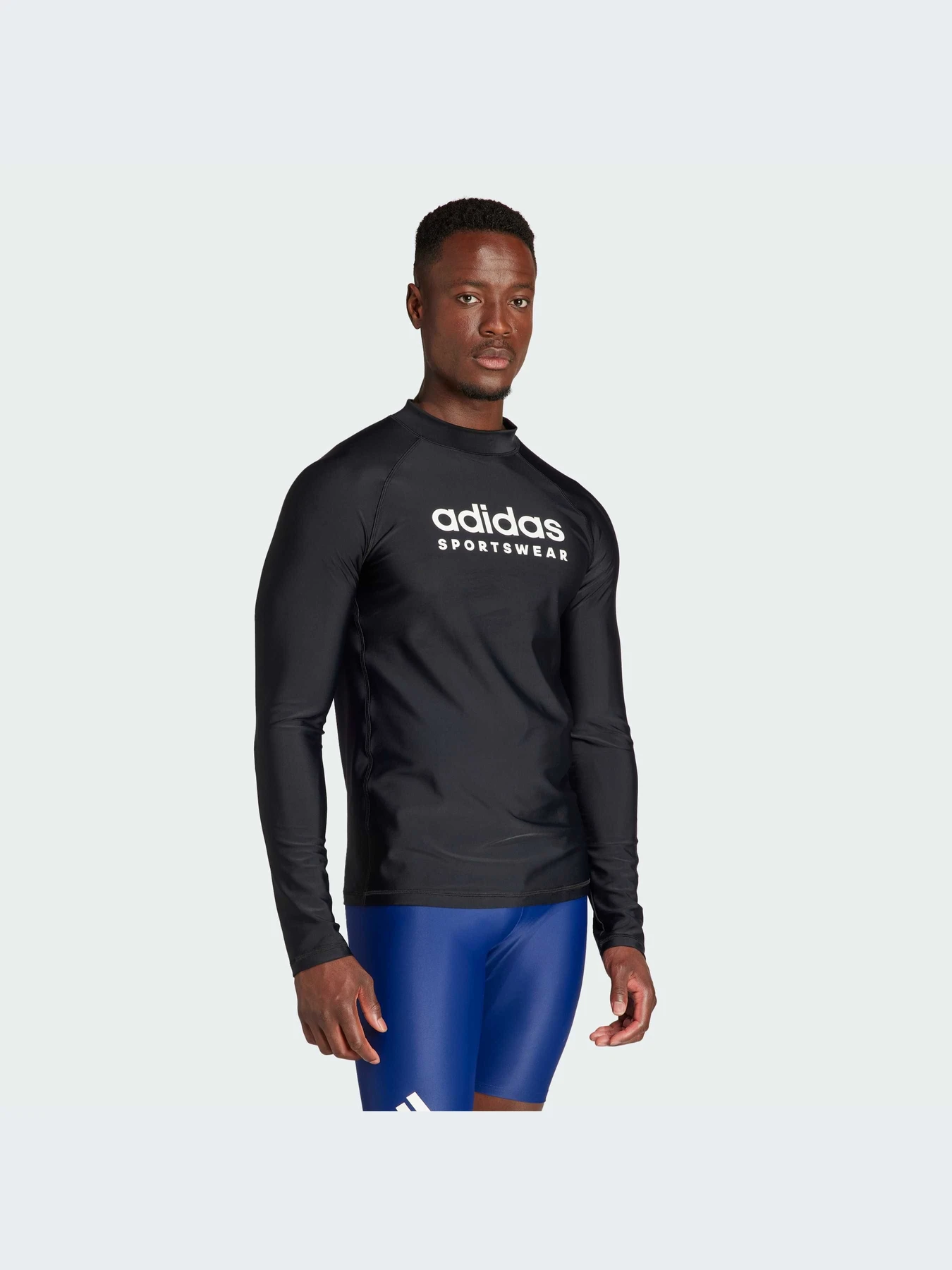 Одежда для пляжа Adidas Рашгард для плавания модель IN1610-KZ Одежда для пляжа Adidas Рашгард для плавания модель IN1610-KZ Фото