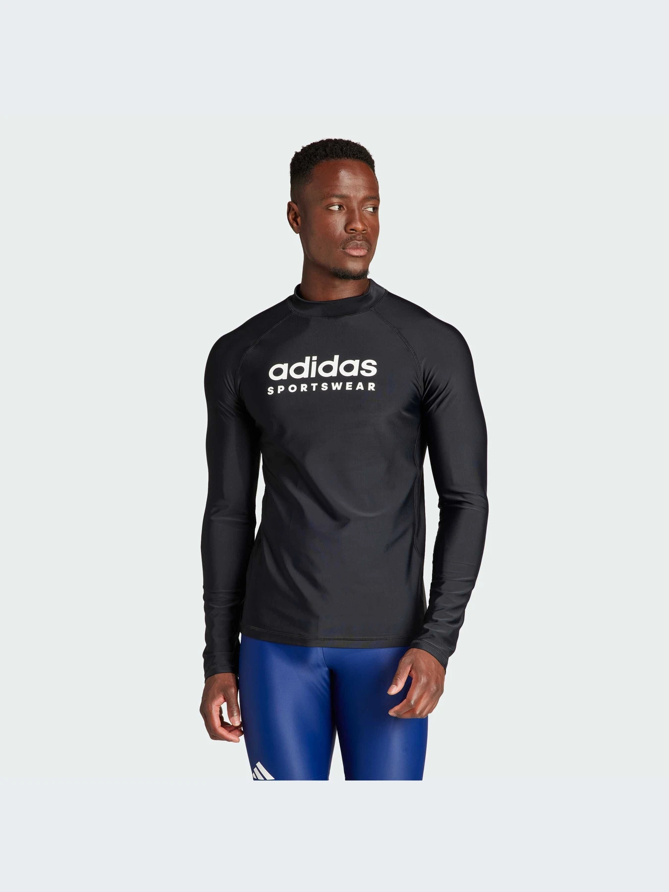Одежда для пляжа Adidas Рашгард для плавания модель IN1610-KZ Одежда для пляжа Adidas Рашгард для плавания модель IN1610-KZ Фото