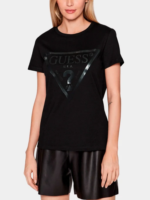 Футболки и поло GUESS модель V2YI07-K8HM0-JBLK Фото