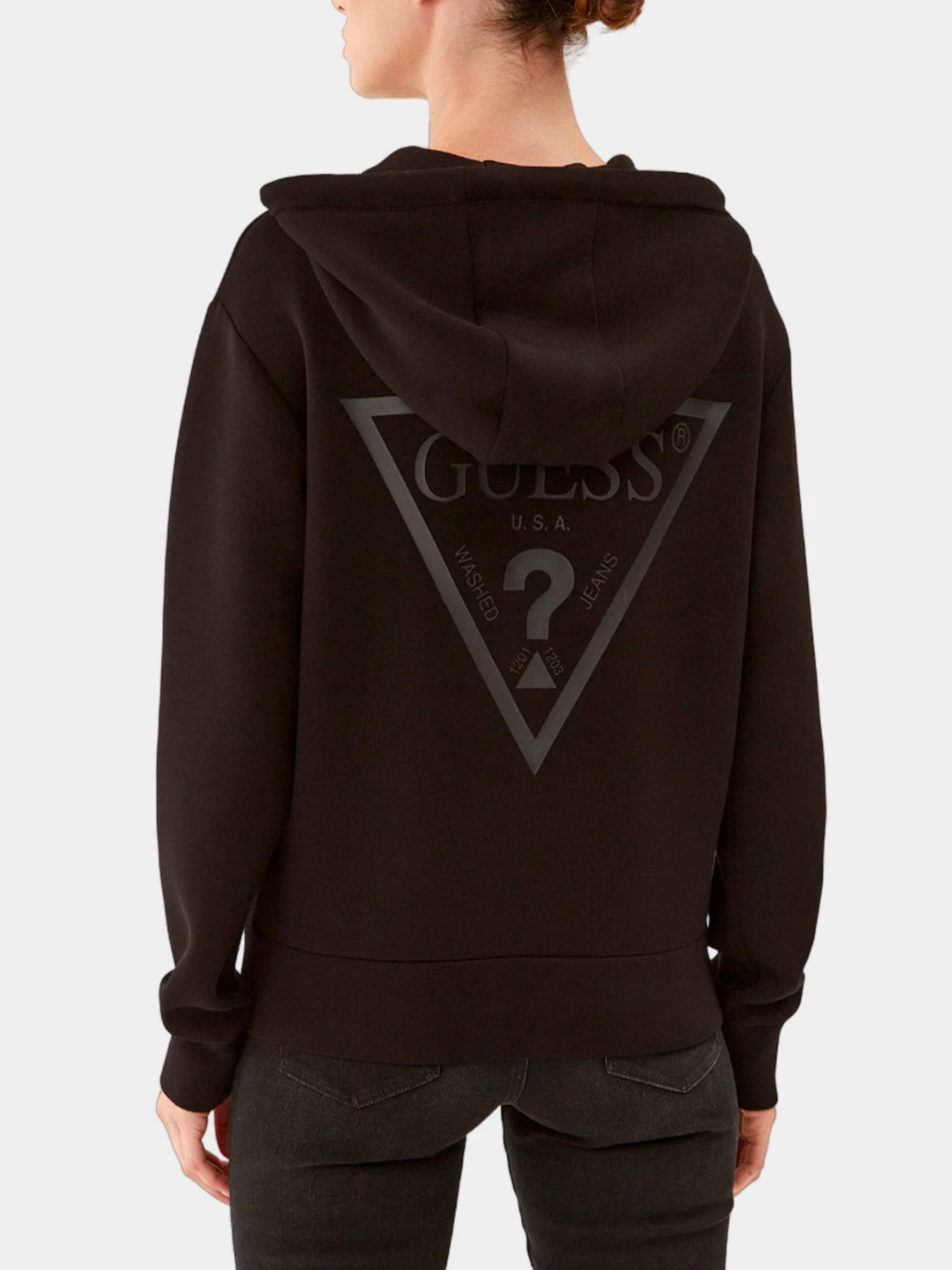 Худи и свитшоты GUESS модель V3RQ11-K7UW2-JBLK Худи и свитшоты GUESS модель V3RQ11-K7UW2-JBLK Фото