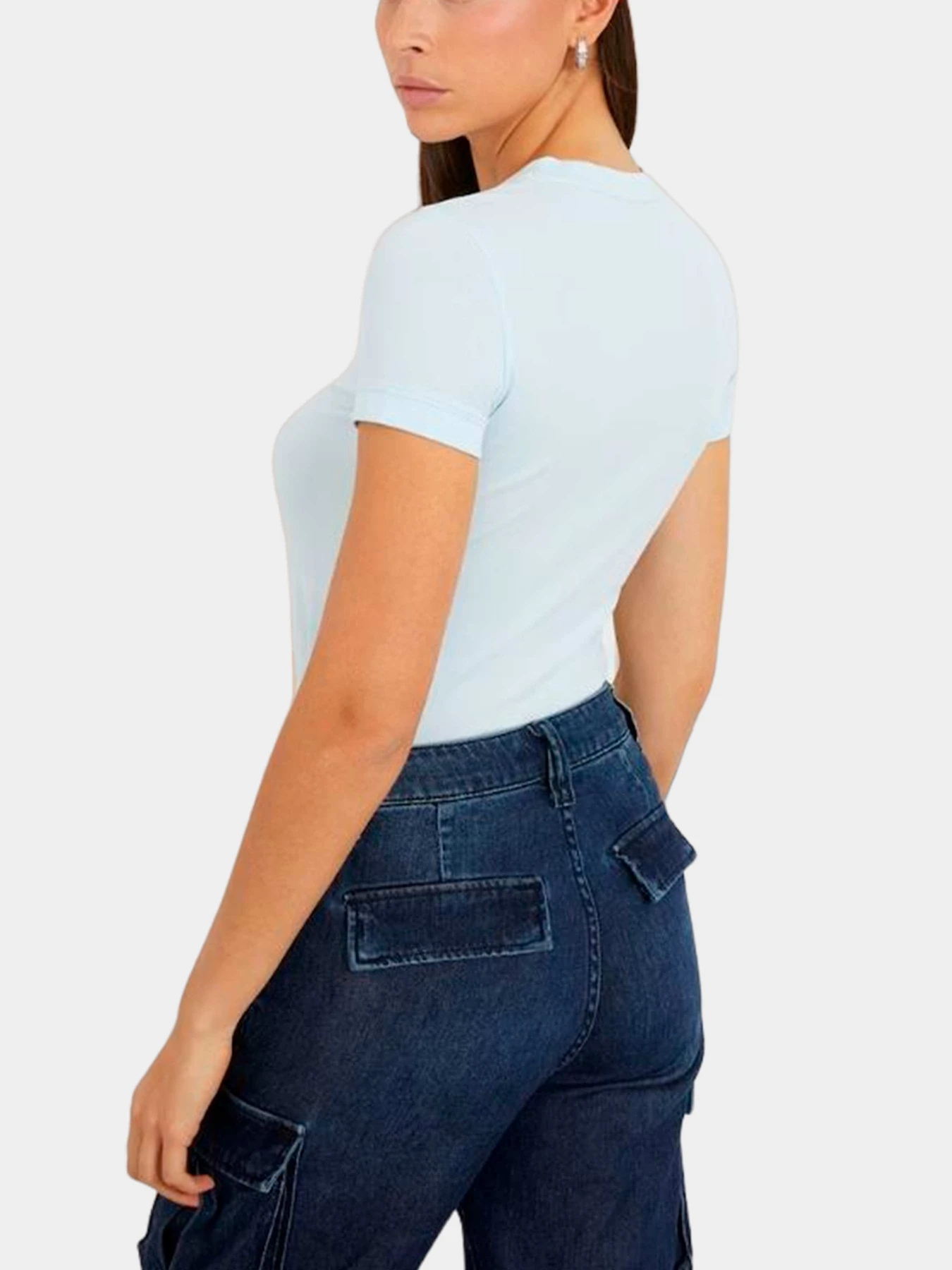 Футболки и поло GUESS модель W2YI44-J1314-A72R Футболки и поло GUESS модель W2YI44-J1314-A72R Фото