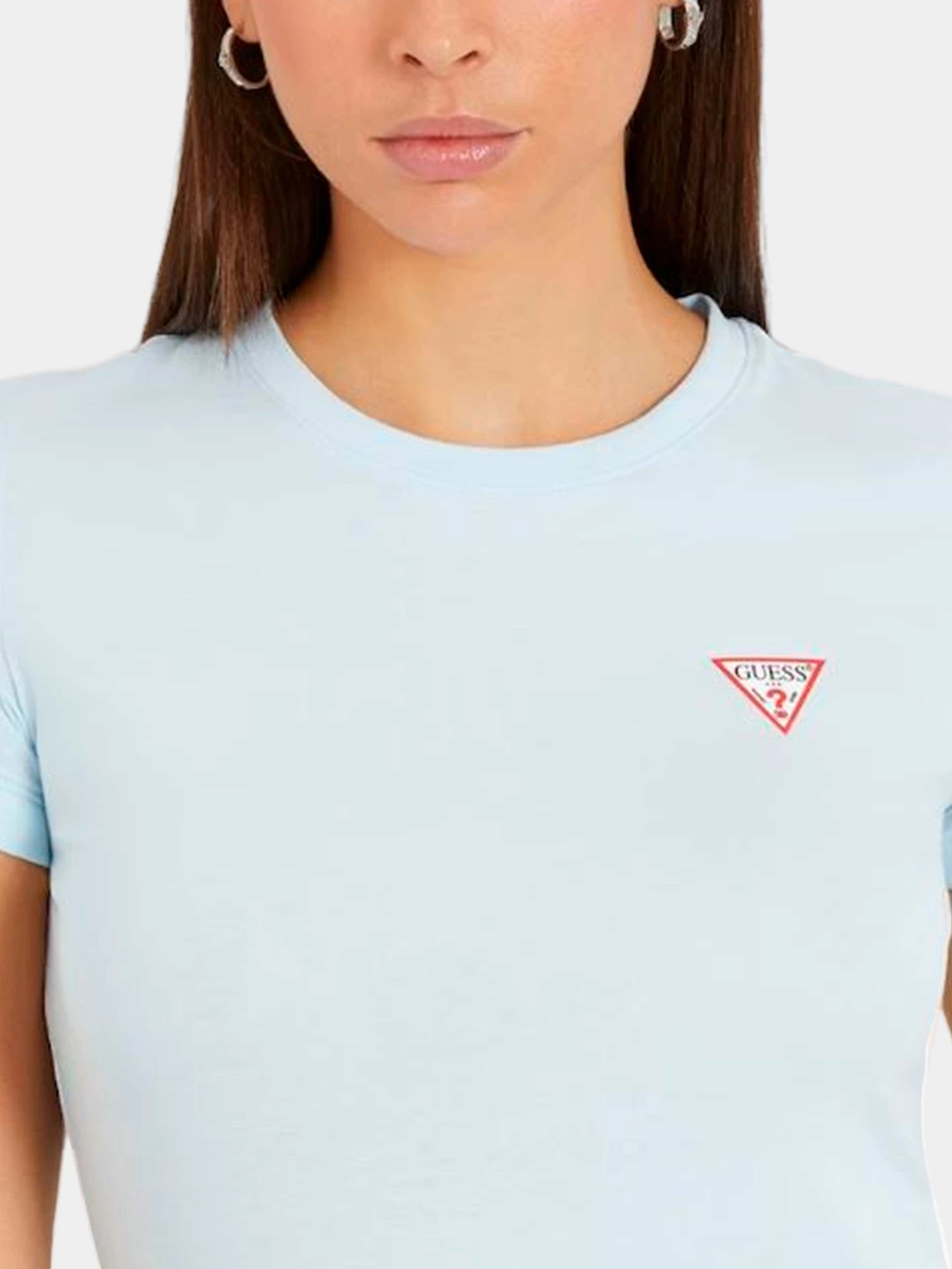 Футболки и поло GUESS модель W2YI44-J1314-A72R Футболки и поло GUESS модель W2YI44-J1314-A72R Фото