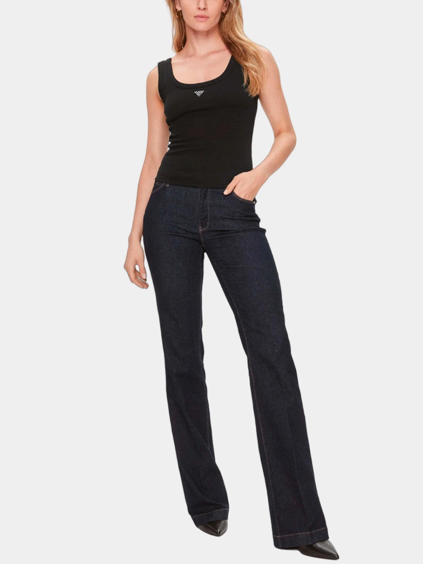Футболки и поло GUESS модель W3YP68-KA0H1-JBLK Футболки и поло GUESS модель W3YP68-KA0H1-JBLK Фото