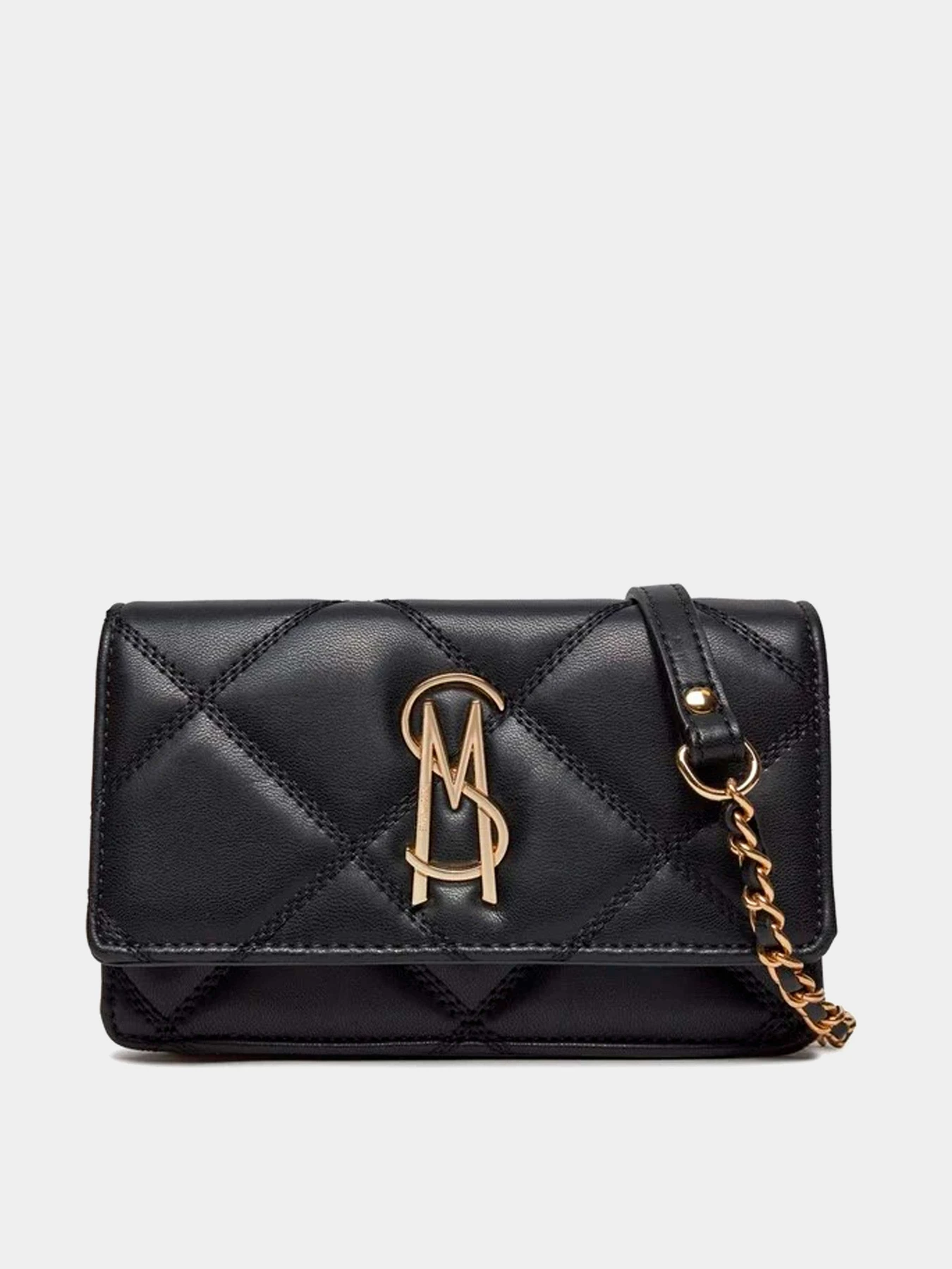 Сумки Steve Madden модель SM13001105 BLACK/GOLD Сумки Steve Madden модель SM13001105 BLACK/GOLD Фото
