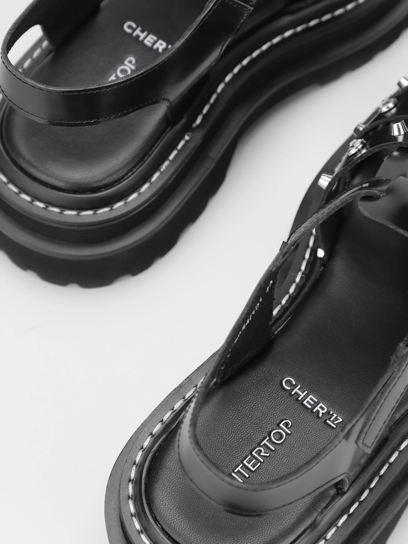 Сандалии CHER '17 INTERTOP модель 111-6654/101 Сандалии CHER '17 INTERTOP модель 111-6654/101 Фото