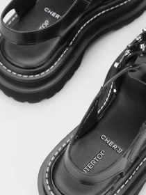 Сандалии CHER '17 INTERTOP модель 111-6654/101 Фото