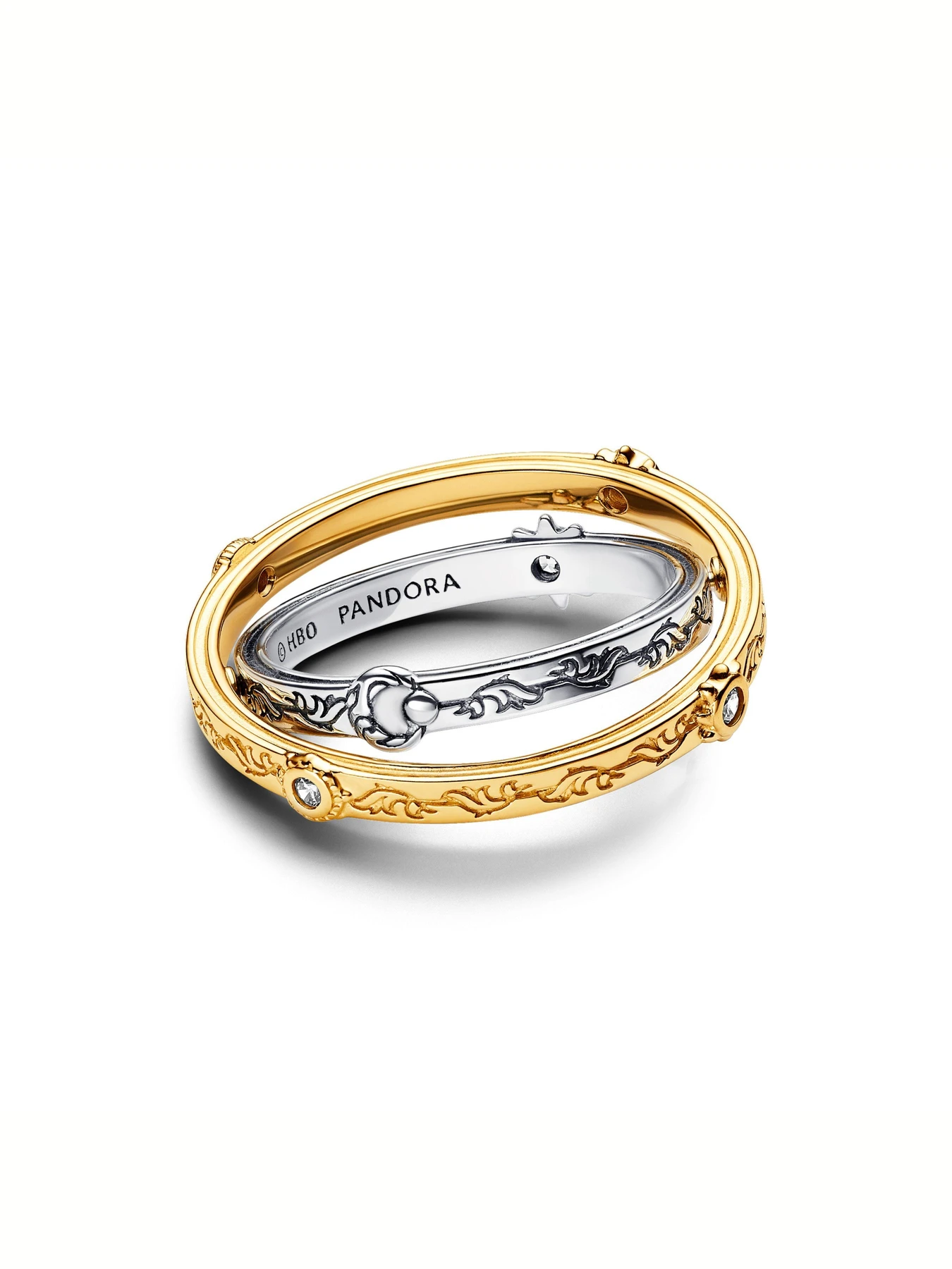 Кольца PANDORA Moments модель 163136C01 Кольца PANDORA Moments модель 163136C01 Фото