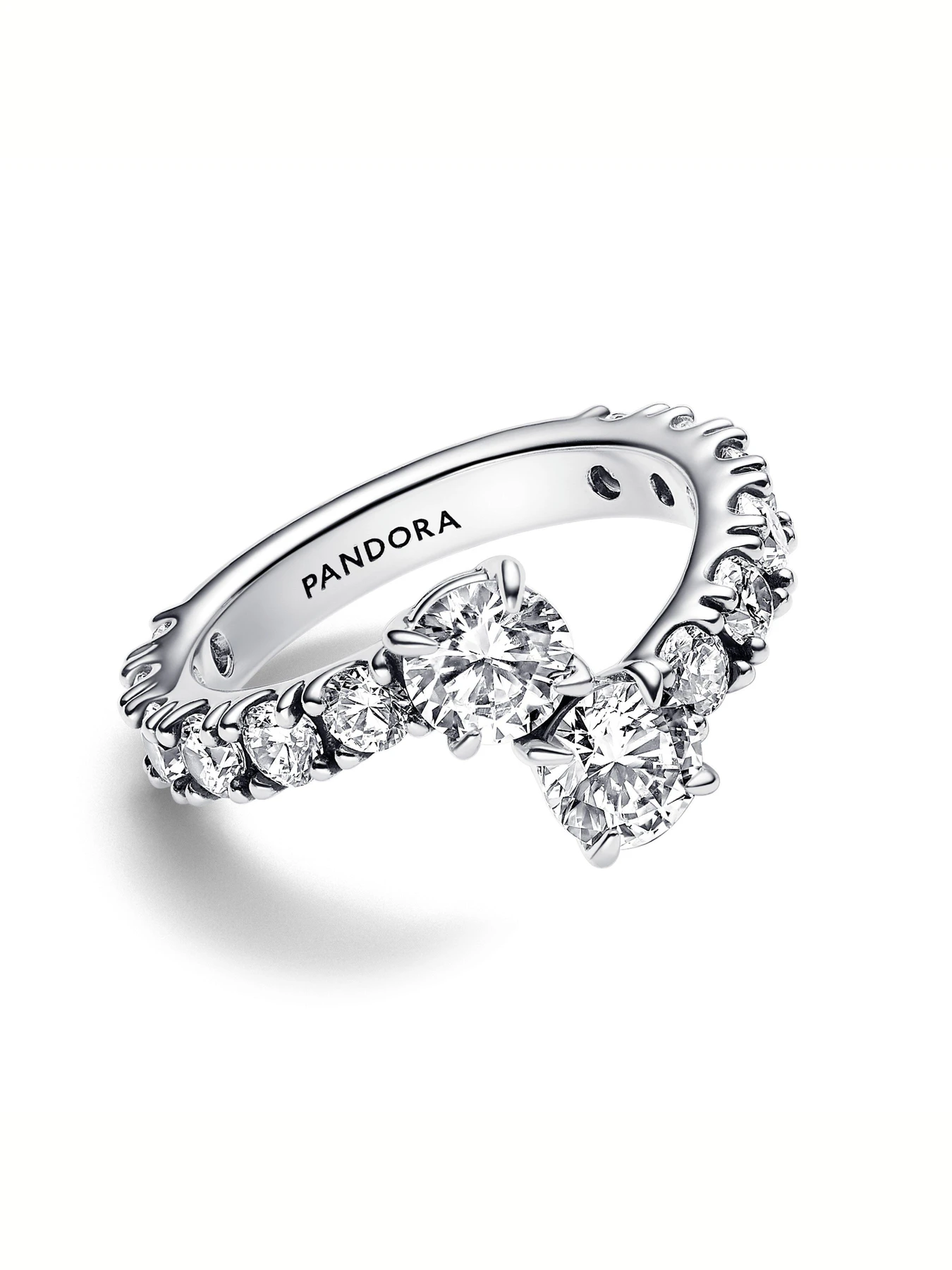 Кольца PANDORA Moments модель 193149C01 Кольца PANDORA Moments модель 193149C01 Фото