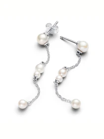 Серьги-подвески PANDORA Moments модель 293152C01 Фото