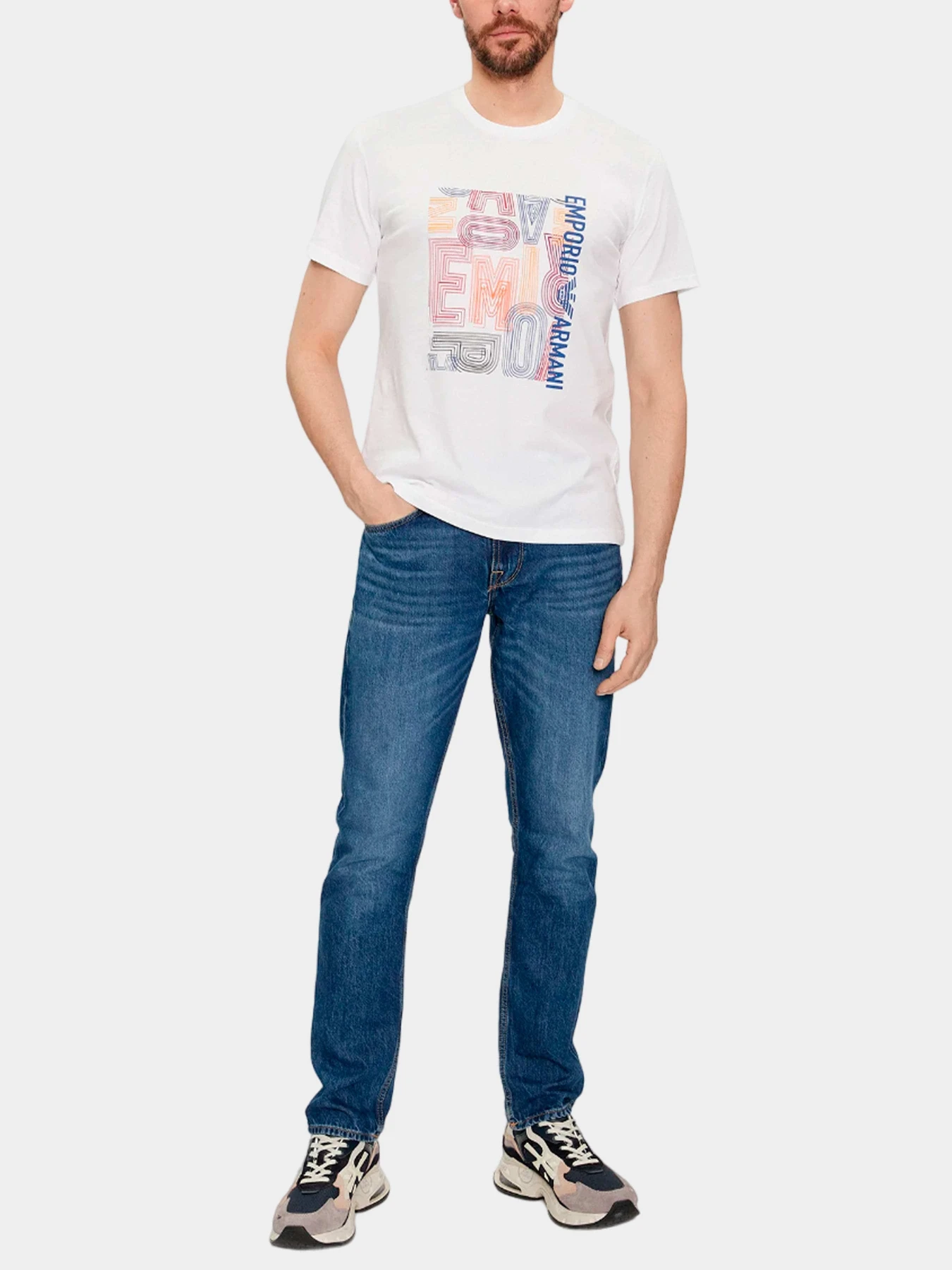 Футболки и поло Emporio Armani модель 211818-4R468-18611 Футболки и поло Emporio Armani модель 211818-4R468-18611 Фото