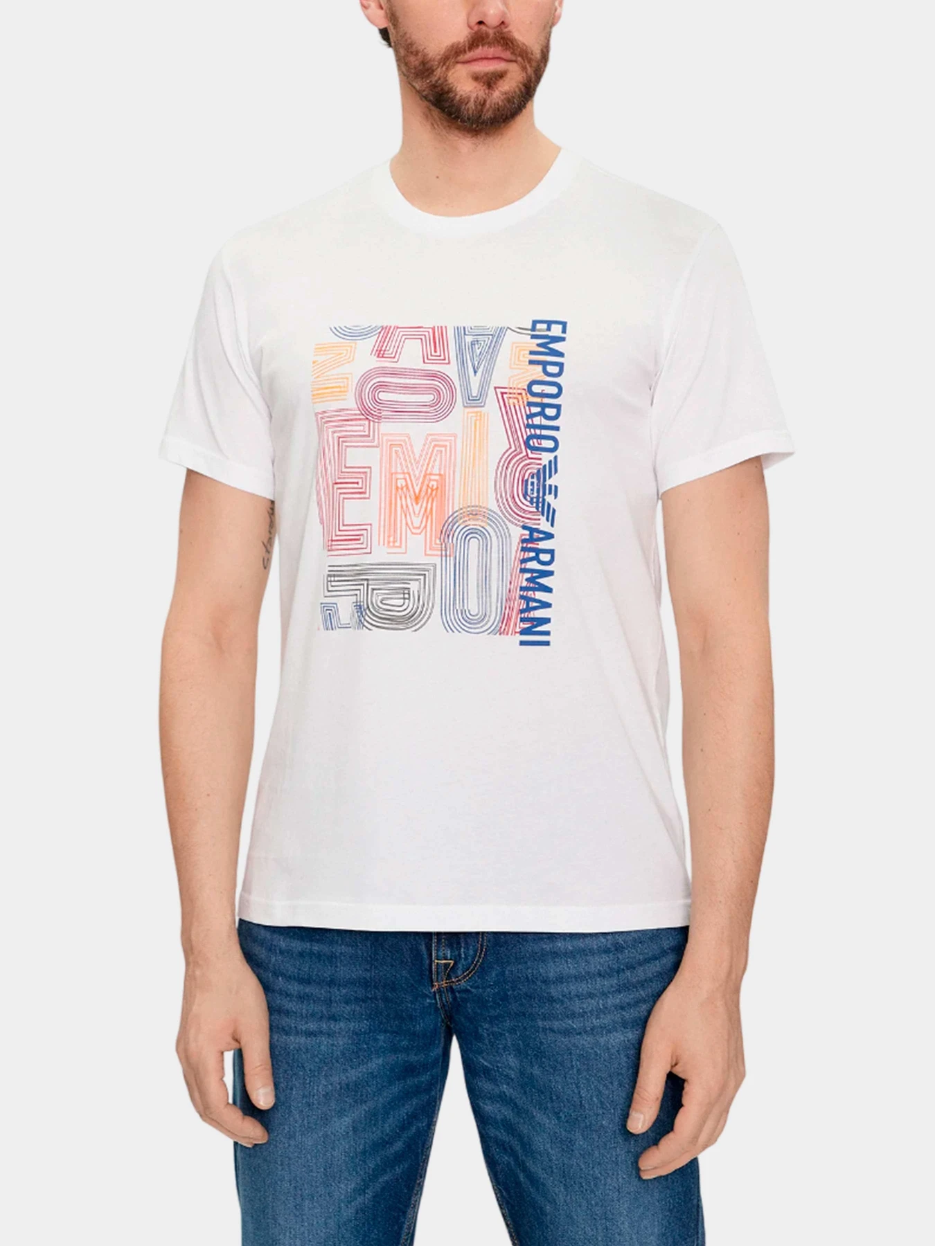 Футболки и поло Emporio Armani модель 211818-4R468-18611 Футболки и поло Emporio Armani модель 211818-4R468-18611 Фото