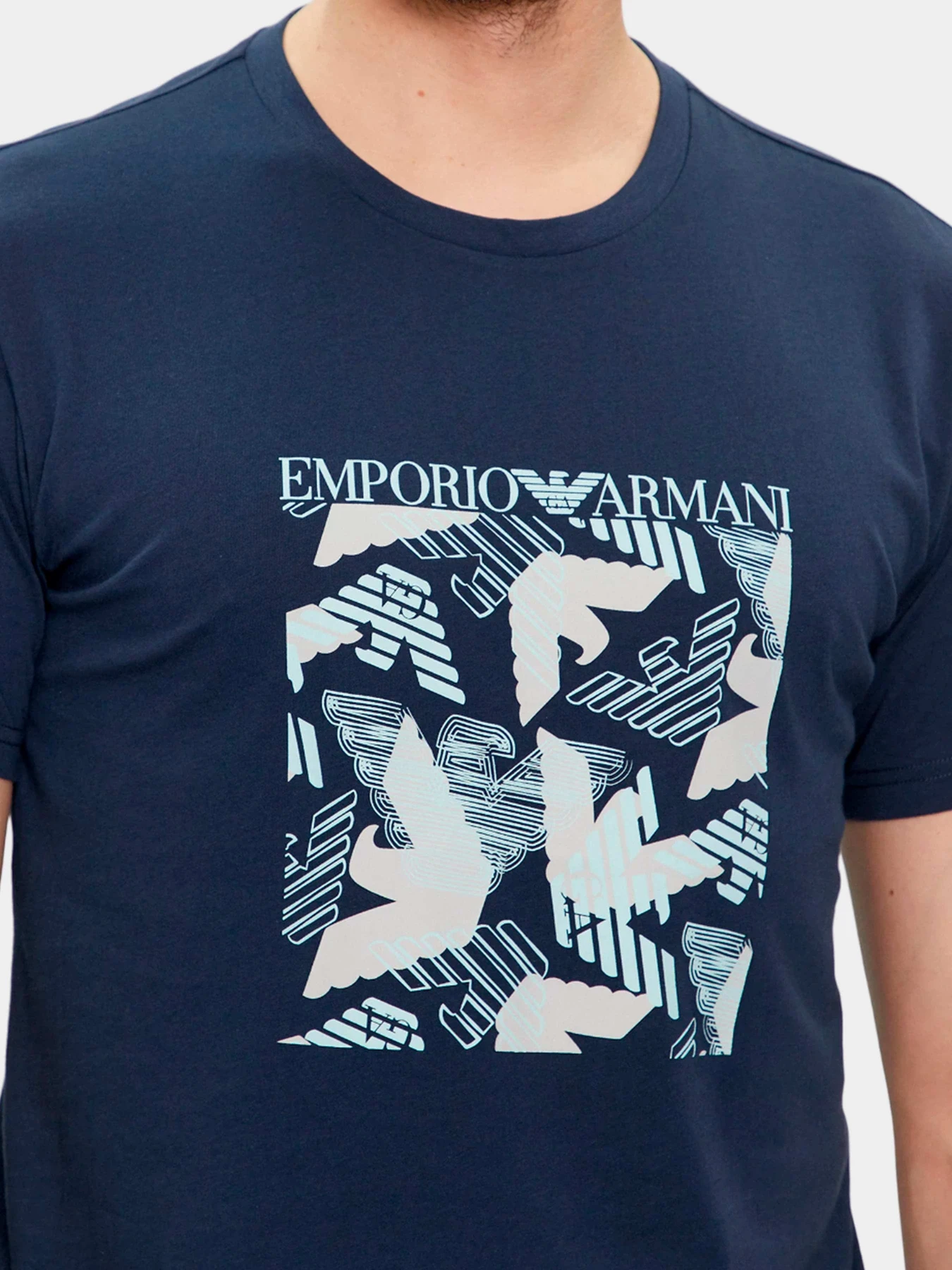 Футболки и поло Emporio Armani модель 211818-4R468-68036 Фото