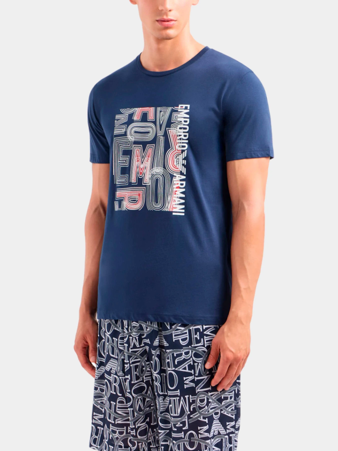 Футболки и поло Emporio Armani модель 211818-4R468-68336 Футболки и поло Emporio Armani модель 211818-4R468-68336 Фото