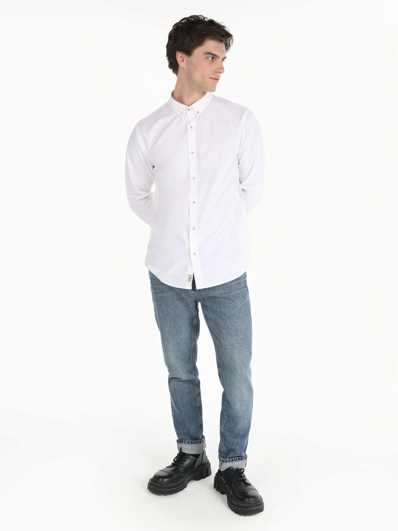 Рубашки Colin’s модель CL1048576_WHT Фото