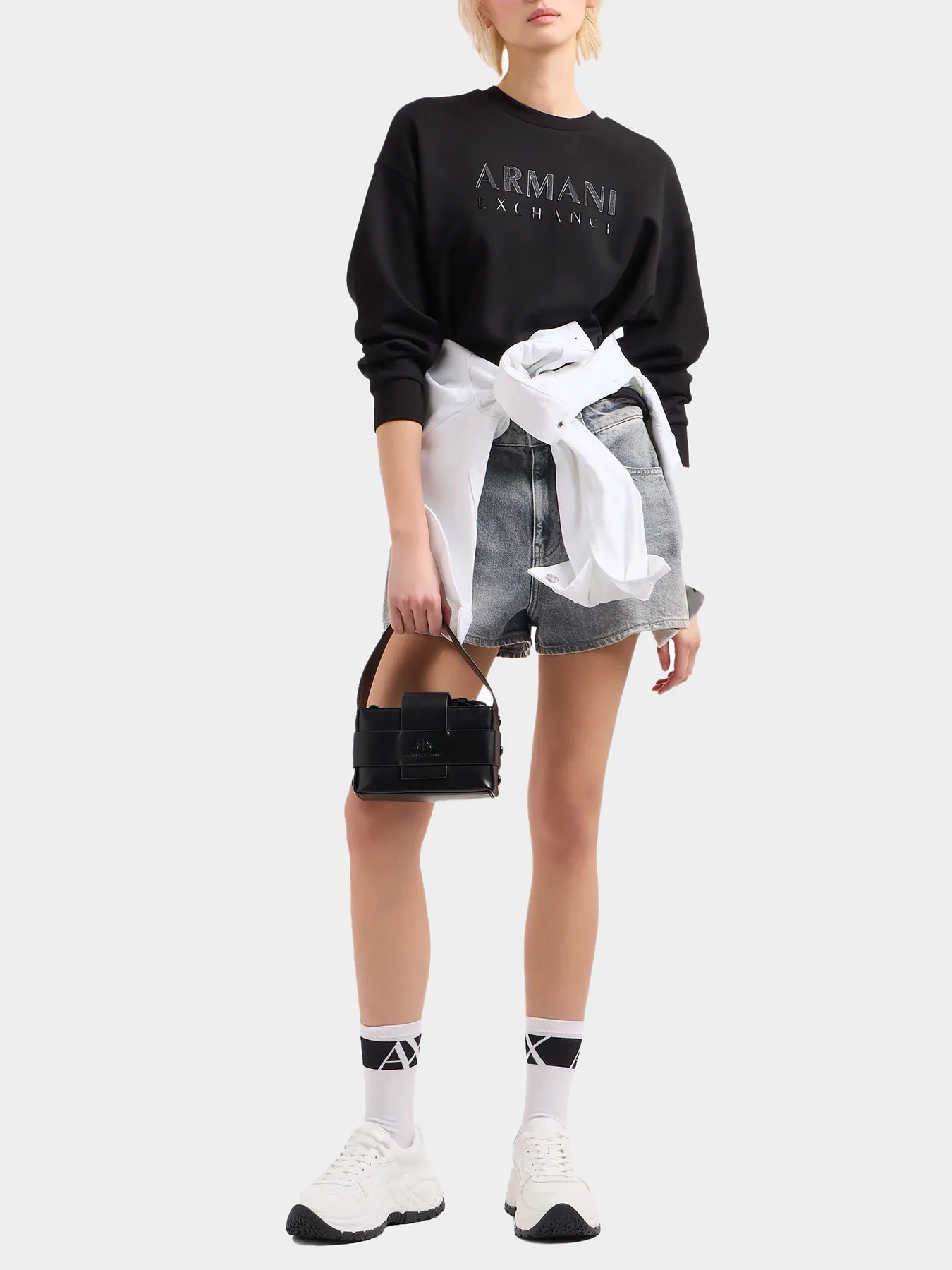 Худи и свитшоты Armani Exchange модель 3DYM78-YJEPZ-1200 Худи и свитшоты Armani Exchange модель 3DYM78-YJEPZ-1200 Фото