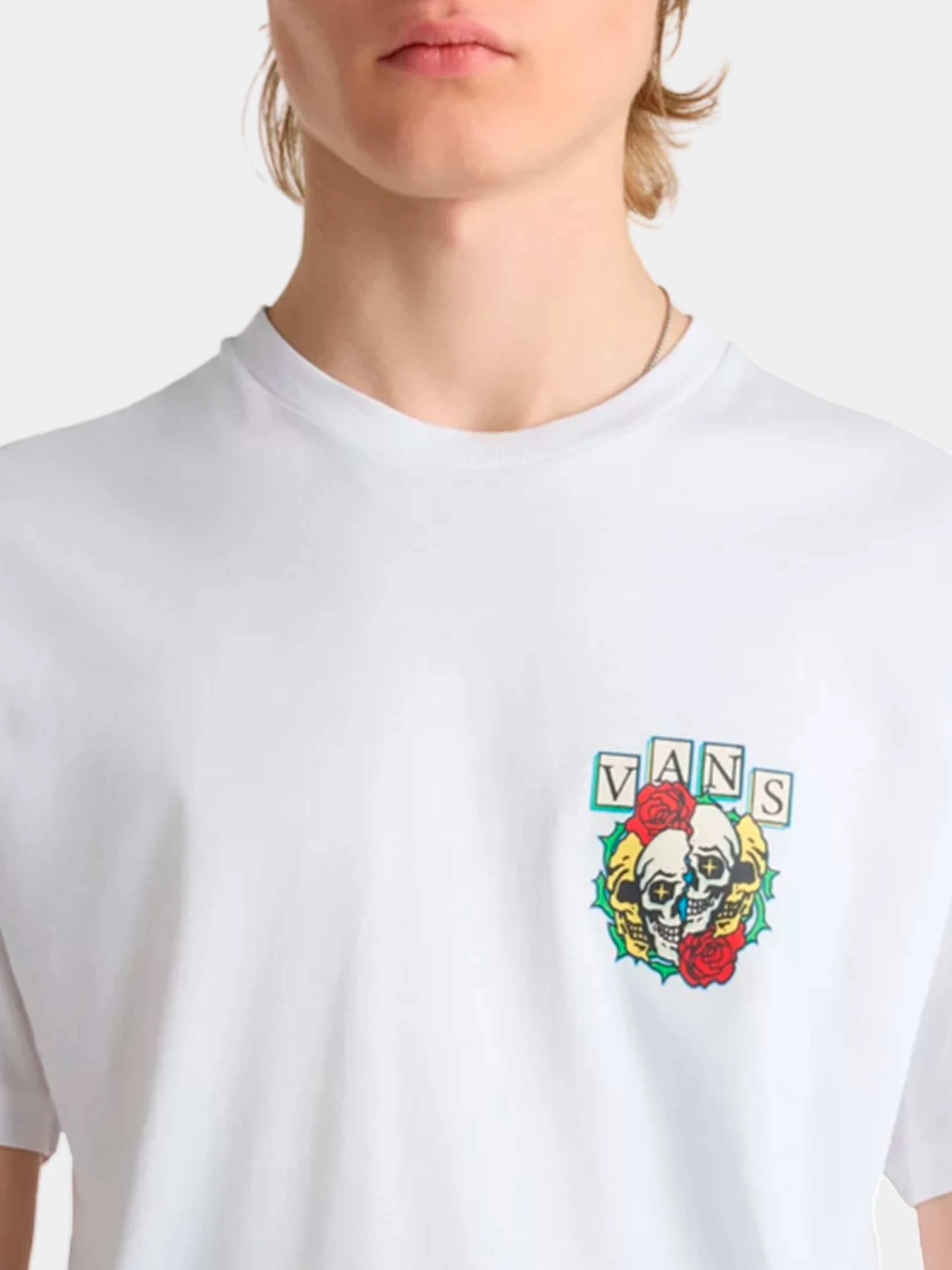 Футболки и поло Vans модель VN000G46WHT1 Футболки и поло Vans модель VN000G46WHT1 Фото