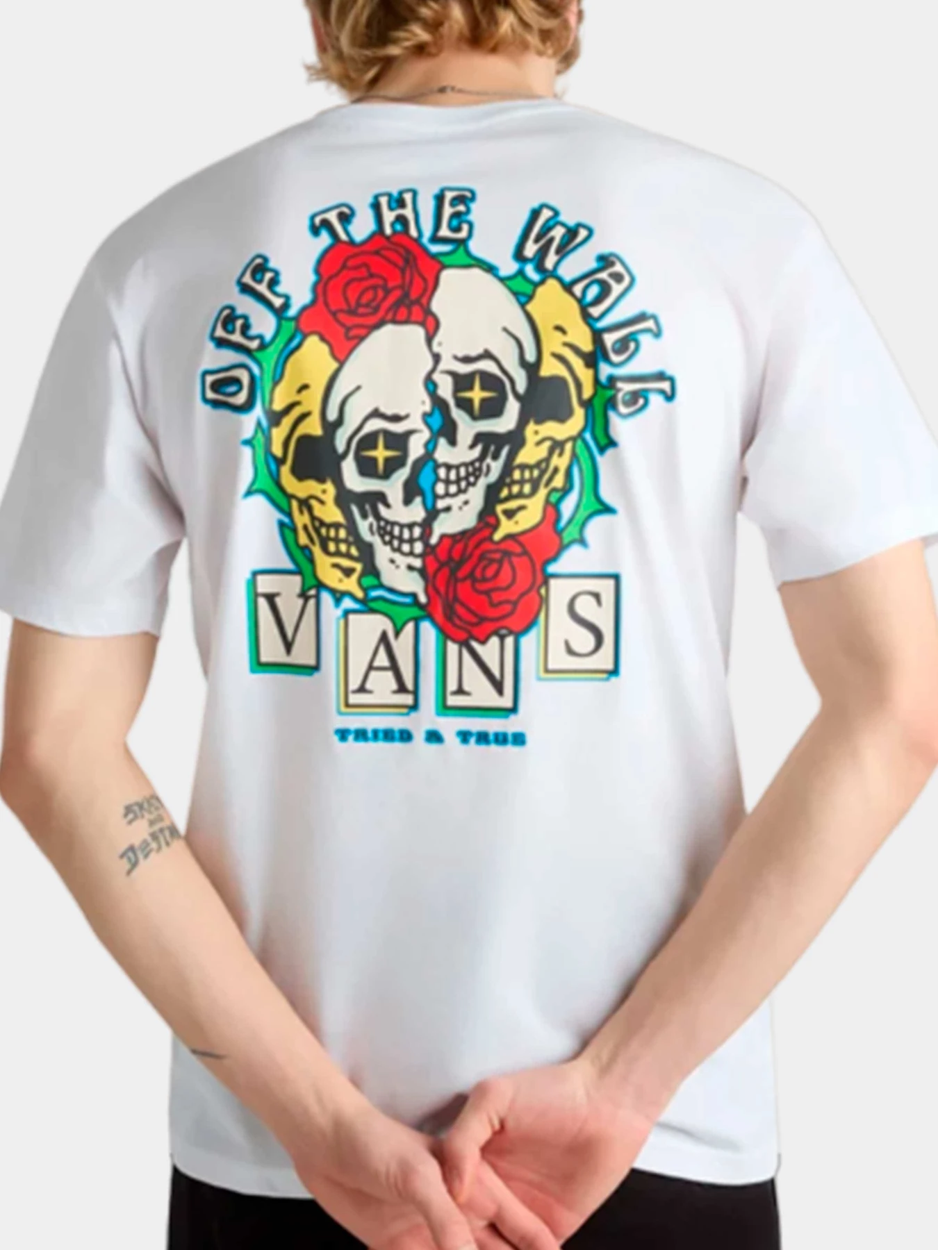 Футболки и поло Vans модель VN000G46WHT1 Футболки и поло Vans модель VN000G46WHT1 Фото